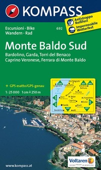 Carta Escursionistica N. 692. Monte Baldo Sud 1:25.000. Adatto A Gps. Dvd-rom. Digital Map Carta Escursionistica N. 692. Monte Baldo Sud 1:25.000. Adatto A Gps. Dvd-rom. Digital Map
