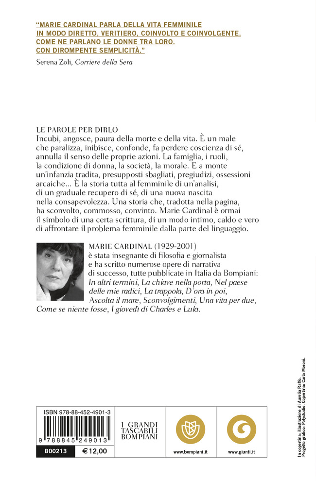 Le Parole Per Dirlo Marie Cardinal Trama