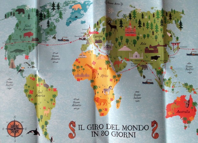 Riassunto Del Libro Il Giro Del Mondo In 80 Giorni Il giro del mondo in 80 giorni. Con Poster - Jules Verne Libro