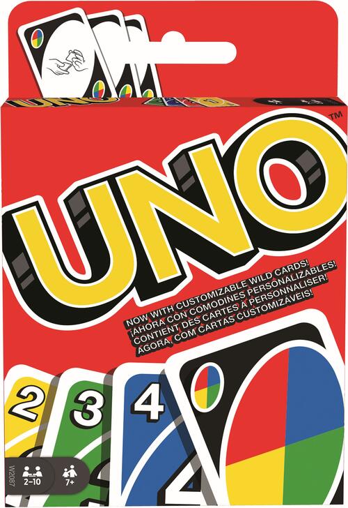 6744 ONU-MATTEL w2087 gioco di carte gioco di società gioco di famiglia dal 7