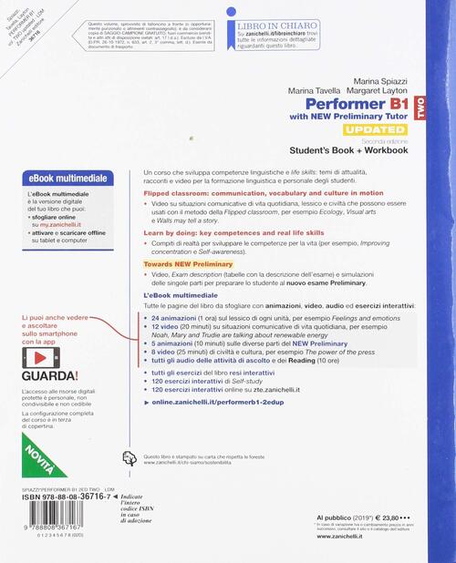 Performer B1 Volume 2 Soluzioni