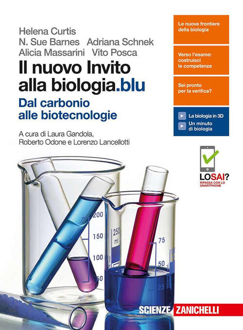 Il Nuovo Invito Alla Biologiablu Dal Carbonio Alle Biotecnologie Con Contenuto Digitale Fornito Elettronicamente