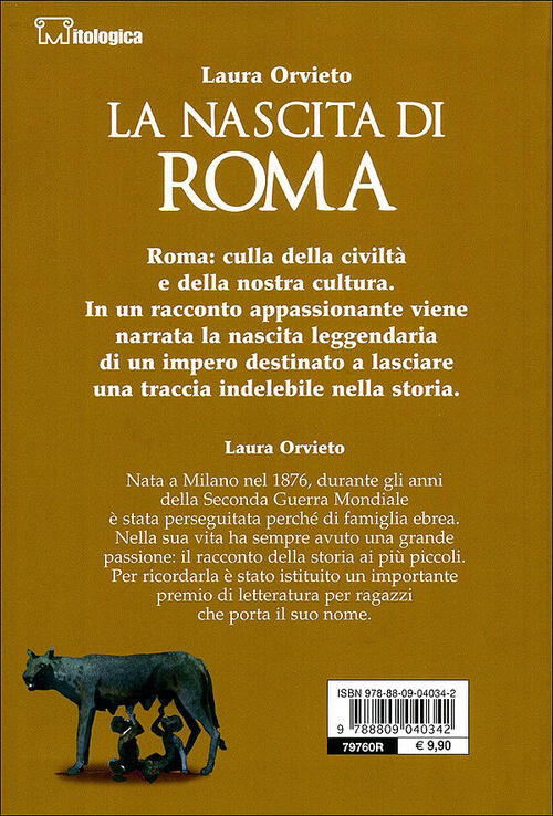 La nascita di Roma Laura Orvieto Libro Libraccio.it