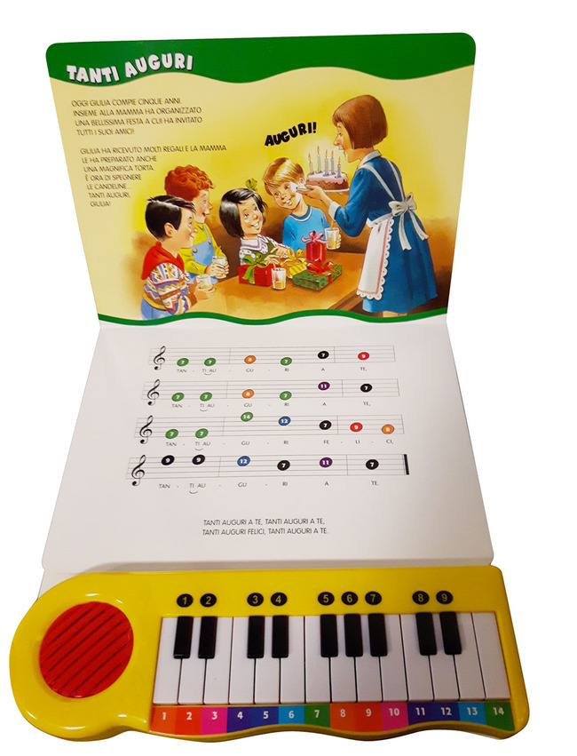 Il libro pianoforte. Con 12 famose canzoncine per bambini da leggere, cantare e suonare! Ediz Il libro pianoforte. Con 12 famose canzoncine per bambini da leggere, cantare e suonare! Ediz