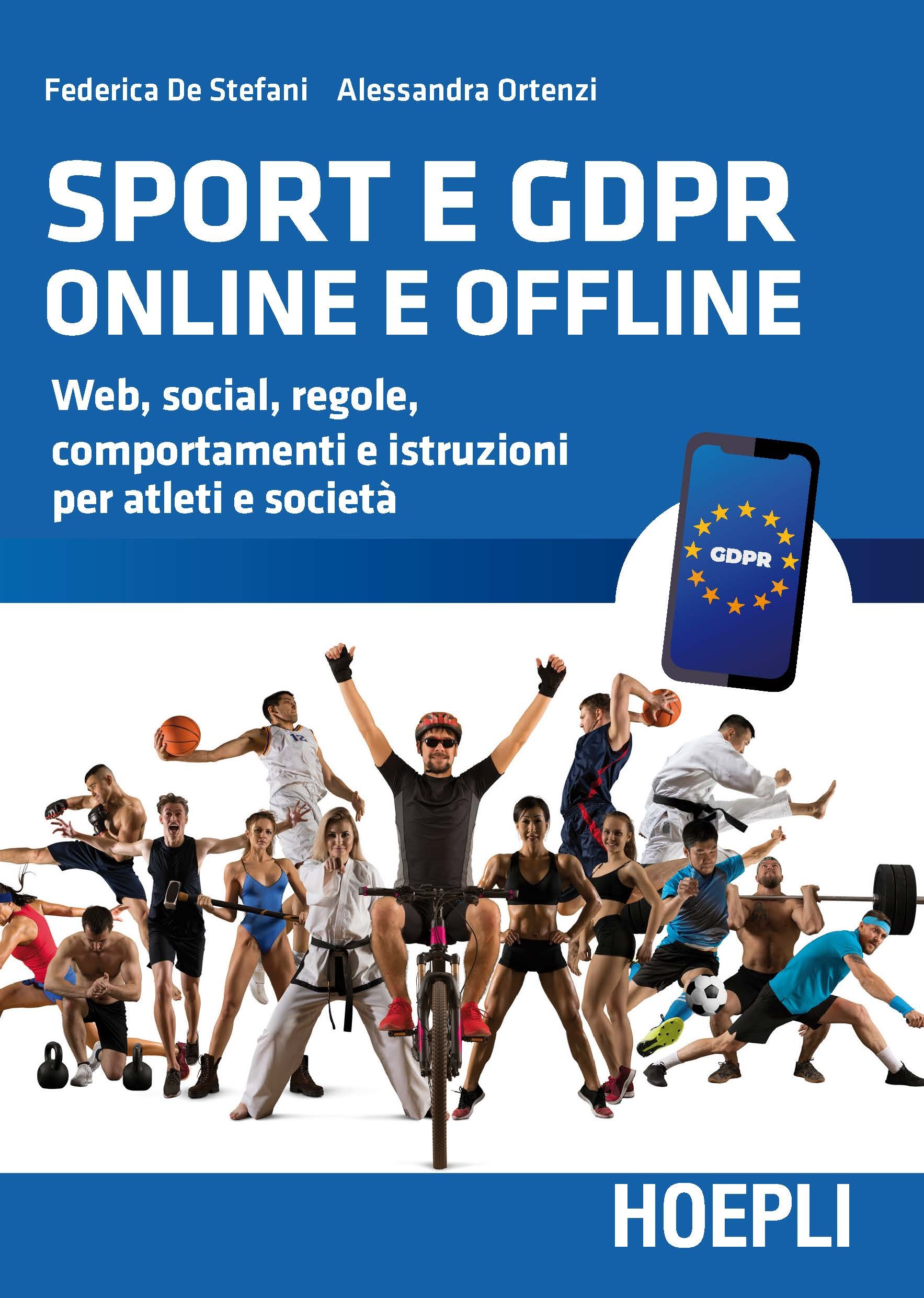 Image of Sport e GDPR online e offline. Web, social, regole, comportamenti...