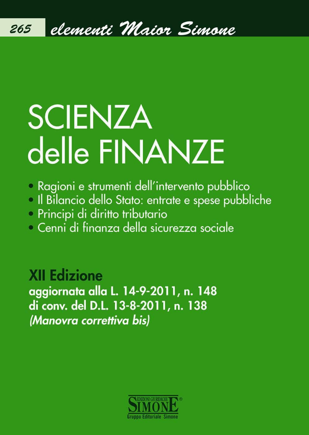 Scienza delle finanze