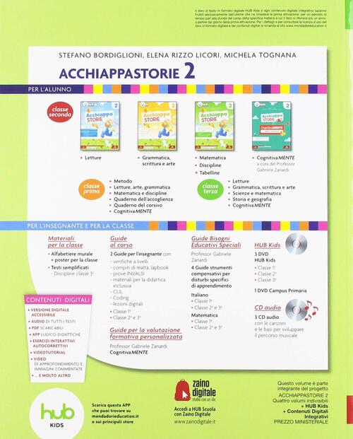 L Acchiappastorie Con Letture Grammatica Scrittura Arte Libro Delle Discipline Cognitivamente Tabelline Carta Hub Kids Hub