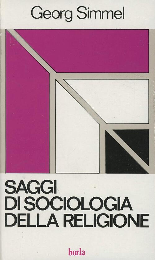 Saggi di sociologia della religione Simmel Libro Libraccio.it