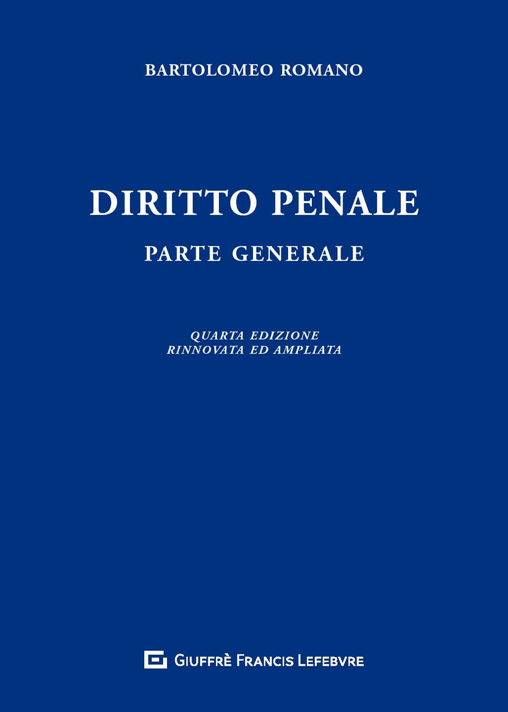Image of Diritto penale. Parte generale