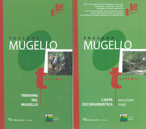 Toscana Mugello Trekking Nel Mugello Con Carta Escursionistica 1 50 000 Libro Libraccio It