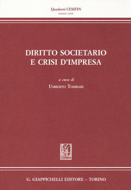 Diritto Societario E Crisi D'impresa Libro - Libraccio.it