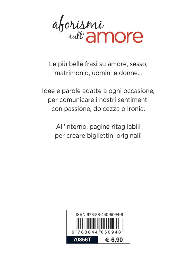 Aforismi Sull Amore Libro Libraccio It