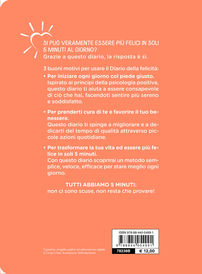 Il Mio Diario Della Felicità In 5 Minuti