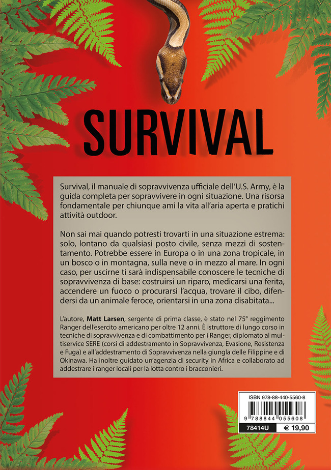 Survival. Manuale Di Sopravvivenza - Matt Larsen Libro - Libraccio.it