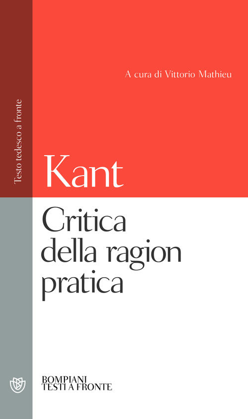 Kant Riassunto Critica Della Ragion Pratica