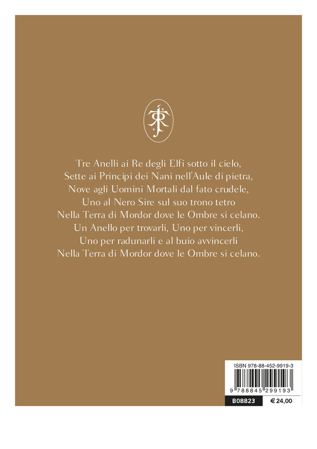 La Compagnia Dell'anello J. R. R. Tolkien