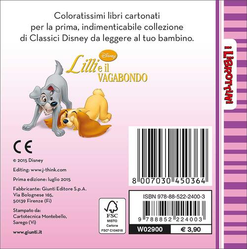 Lilli e il vagabondo Libro Libraccio.it Lilli e il vagabondo Libro Libraccio.it