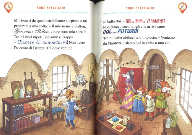 In volo con Leonardo. Ediz. a colori - Geronimo Stilton
