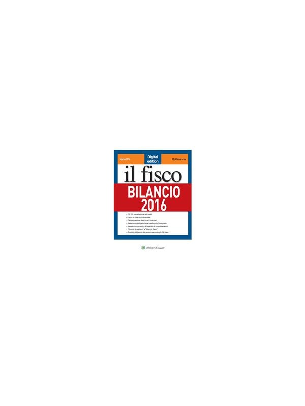 Bilancio 2016