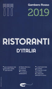 Ristoranti d'Italia del Gambero Rosso 2019 Libro - Libraccio.it