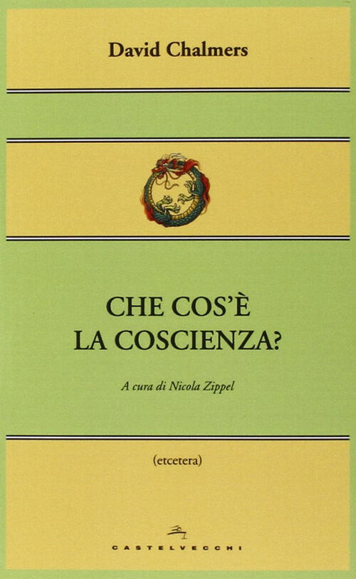 Che cos'è la coscienza? - David Chalmers Libro - Libraccio.it