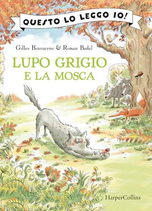 Lupo Grigio e la mosca. Questo lo leggo io! - Gilles Bizouerne Libro