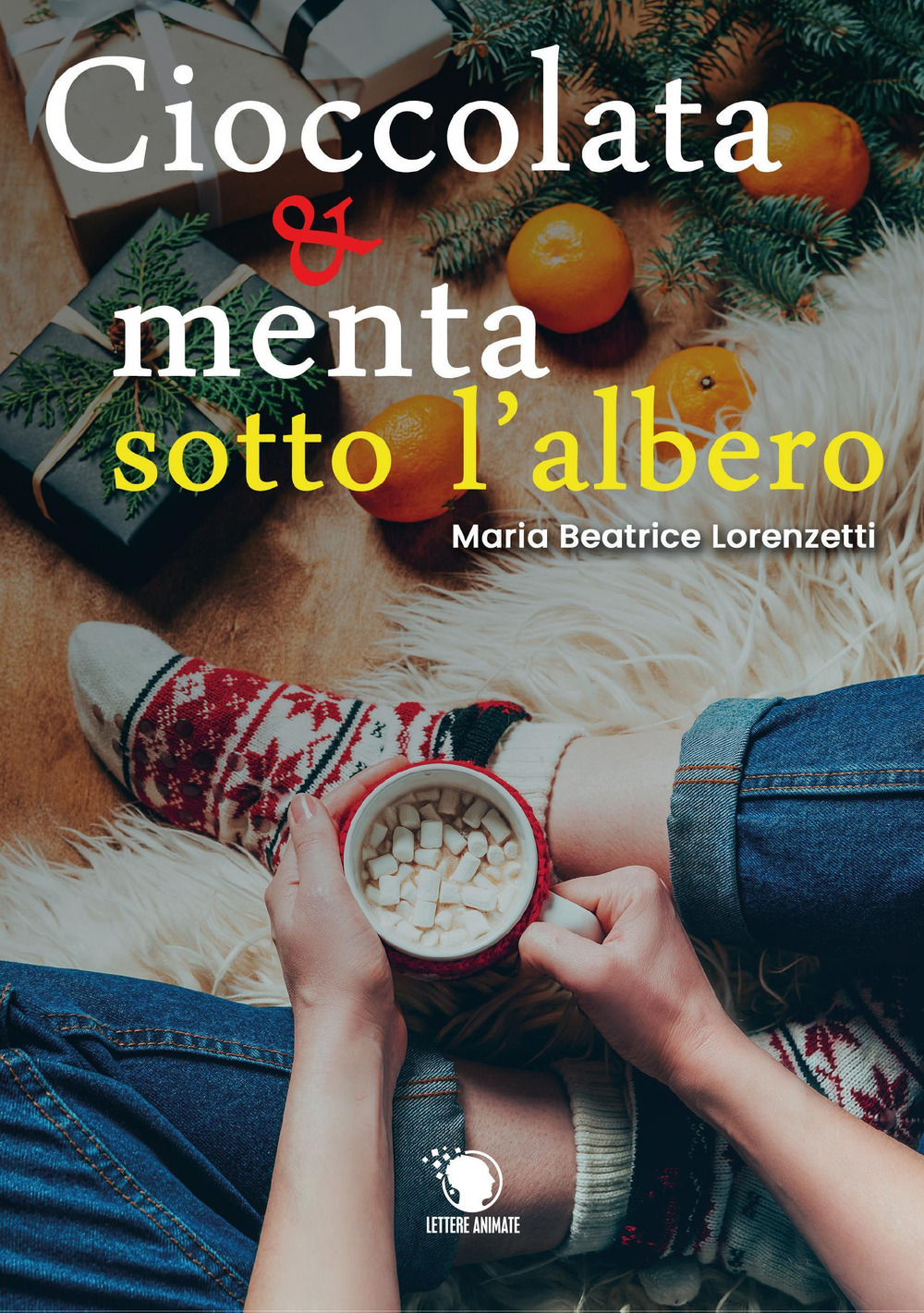 Cioccolata_menta_sotto_albero_lettere_animate