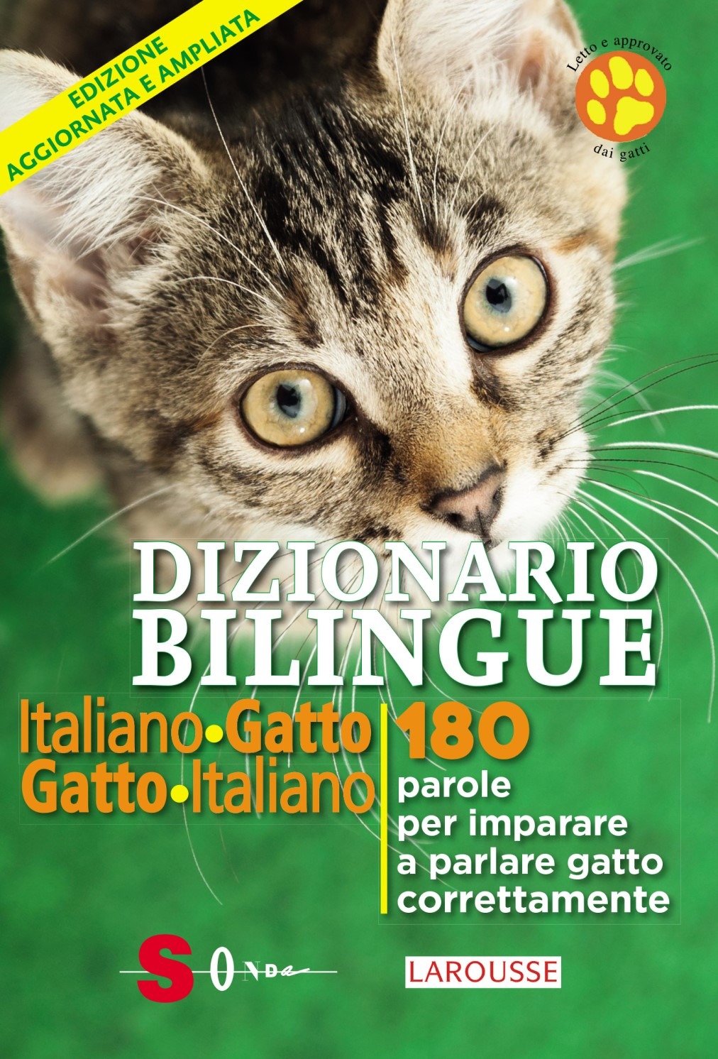 Image of Dizionario bilingue italiano-gatto, gatto-italiano. 180 parole pe...