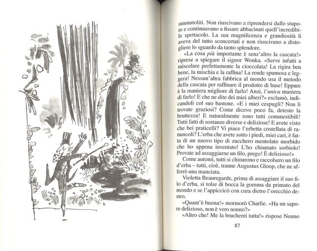 La fabbrica di cioccolato Roald Dahl Libro Libraccio.it